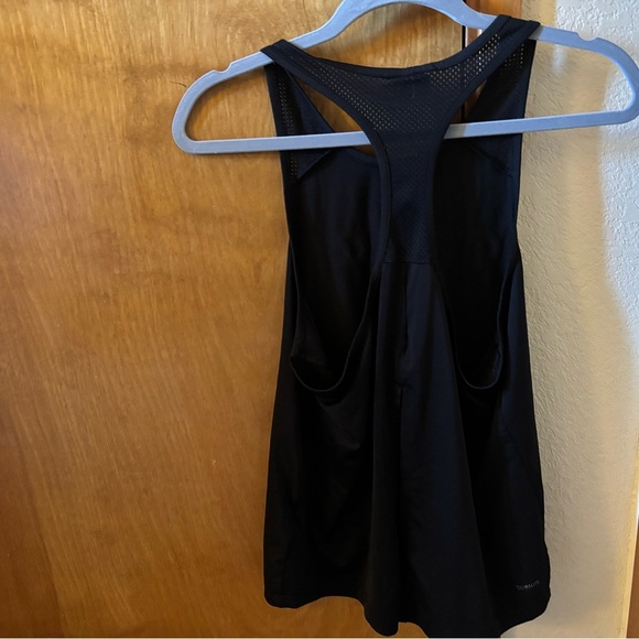Adidas Black Sleeveless Fitted Tank Top - Picture 3 of 5